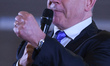 Israeli Prime Minister Benjamin Netanyahu speaks during a Likud party upcoming election ca...