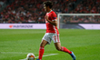 SL Benfica Forward Joao Filipe Jota in action during the UEFA Europa League round of 32 2n...