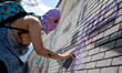 (EDITOR'S NOTE: Image contains nudity.) Feminist groups from all over the city gather in a...