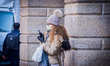 A woman wearing a protective mask  in Padua, Italy, on March 11, 2020. The World Health Or...