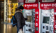 A general view of Venice Santa Lucia Train Station, in Venice, Italy, on March 17, 2020. E...