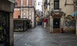 A desert street in Venice, Italy, on March 21, 2020. Venice looks totally empty during cov...