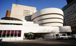 A view of the temporarily closed Guggenheim Museum as the coronavirus continues to spread...