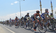 The peloton during the sixth stage of the 51st Presidential Cycling Tour of Turkey from De...