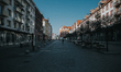 Poeple in Wroclaw, Poland, on March 25, 2020 during the Coronavirus emergency. Europe has...