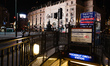 A near-deserted Piccadilly Circus in London, England, on April 6, 2020. Britain began its...