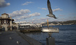 A general view from Besiktas district during a lockdown in Istanbul, Turkey, 23 April 2020...