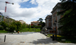 Prado Museum during the confinement by covid-19  in Madrid, Spain, on May 1, 2020. Streets...