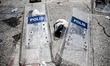 Intervention of the police force this morning in Taksim square, in Istanbul, on June 11, 2...
