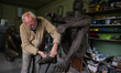 Jerzy Kedziora, an exceptional Polish sculptor and author of original balancing sculptures...