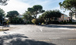 Streets in Lido di Venezia are mostly empty despite the loosening of the restrictions rela...