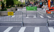 A view of Open Streets in Times Square in New York City USA during the coronavirus pandemi...