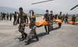 KATHAMNDU, NEPAL-- May 6, 2015--The bodies of 7 people were found by Spanish search and re...