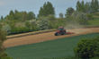 A farmer works his field near Nowe Brzesko.From May 18th, the third face of unfreezing th...