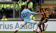 David Silva of Manchester City during the Premier League match between Hull City and Manch...