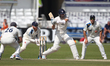 Mark Wood of Durham during the LV County Championship match between Yorkshire and Durham a...
