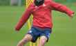 Georgy Zhukov of Wisla Krakow seen during a training session before the first Ekstraklasa...