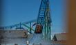 A view of the Speed Water Coaster in Energylandia amusement park.Energylandia, the larges...