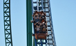 A view of the Speed Water Coaster in Energylandia amusement park.Energylandia, the larges...