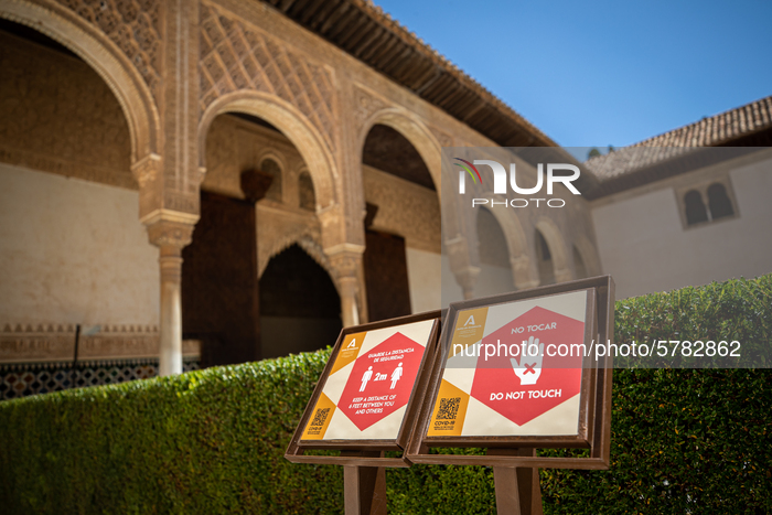 Alhambra prepares to open after the Coronavirus lockdown