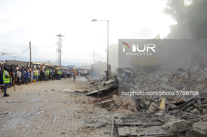 Building Collapsed in Lagos