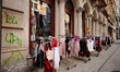 Retail outlets is seen in Manhattan enters Phase 2 of re-opening following restrictions im...
