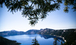 View of Crater Lake National Park, Oregon, US, on July 2, 2020. 