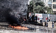 Intervention of the police force this morning in Taksim square, in Istanbul, on June 11, 2...