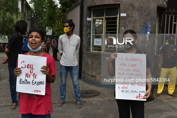 Protest During Pandemic In Kolkata