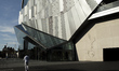 A general view of the outside of the stadium during the Premier League match between Totte...