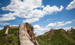 Jinshanling, China, the 4 June 2011. A view of the great wall of China located in the moun...
