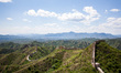 Jinshanling, China, the 4 June 2011. A view of the great wall of China located in the moun...