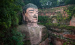 Leshan, China, the 20 of July 2011. A view of the Leshan Giant Buddha. It is the largest s...