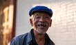 Dali, China, the 28 August 2011. Portrait of a man in the Shuanglang Zhen village in the Y...