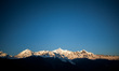 Dequen, China, the 18 december 2011. A view of Meili Xue Shan, Mainri Snow Mountain in Tib...