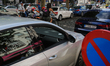 Policemen patrol the street in Brussels, Belgium, July 23, 2020. 