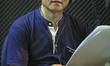 Former North Korean Military Kang Sung il(front) interview at their own Freedom Radio Stat...