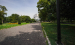 A view of the Unisphere at Flushing-Meadows Corona Park in Flushing, Queens as New York  C...