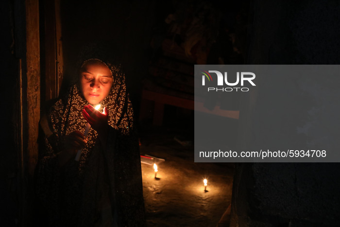 Power cut in Gaza