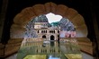  A view of overflow 'holy kund' (Shrine Pond) of Galta Ji temple  following heavy rainfall...