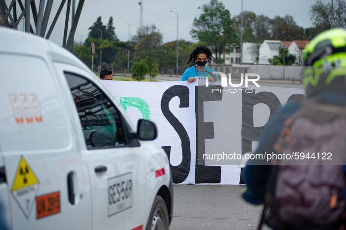 Students Demonstrate In Bogota
