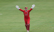 Lancashire's Alex Davies during the Vitality Blast T20 match between Durham County Cricket...