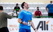  Leonardo Fabbri rejoices after throwing 21.99 meters in the Shot Put specialty during the...