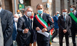 Nando Dalla Chiesa and Giuseppe Sala attend commemoration for the 38th anniversary of the...