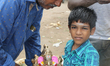 Tamil Hindus purchasing small clay idols of Lord Ganesha (Lord Ganesh) during the festival...