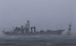 Fishing Boat anchored safe port at Hoo-po port near Uljin, South Korea on September 7, 202...