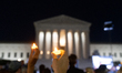 Thousands of people gather at US Supreme Court to remember Justice Ruth Bader Ginsburg, Se...