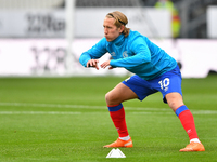  
Lewis Holtby of Blackburn Rovers warms up ahead of kick-off during the Sky Bet Championship match between Derby County and Blackburn Rove...