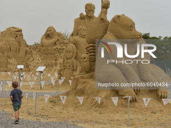 13th edition of Burgas Sand Sculptures Festival 2020 in Burgas Park 'Ezero'.
Each year the theme of the festival is different, and for 2020...