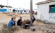 The daily life of the refugees in the new camp of Kara Tepe on September 28, 2020, in Lesv...